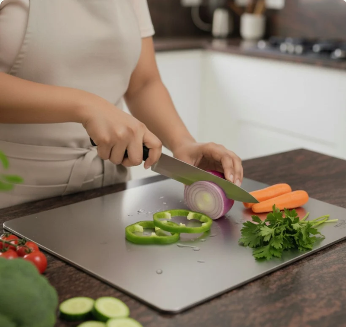 Steel Chopping Board